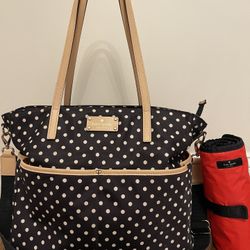 Kate Spade diaper bag purse changing pad