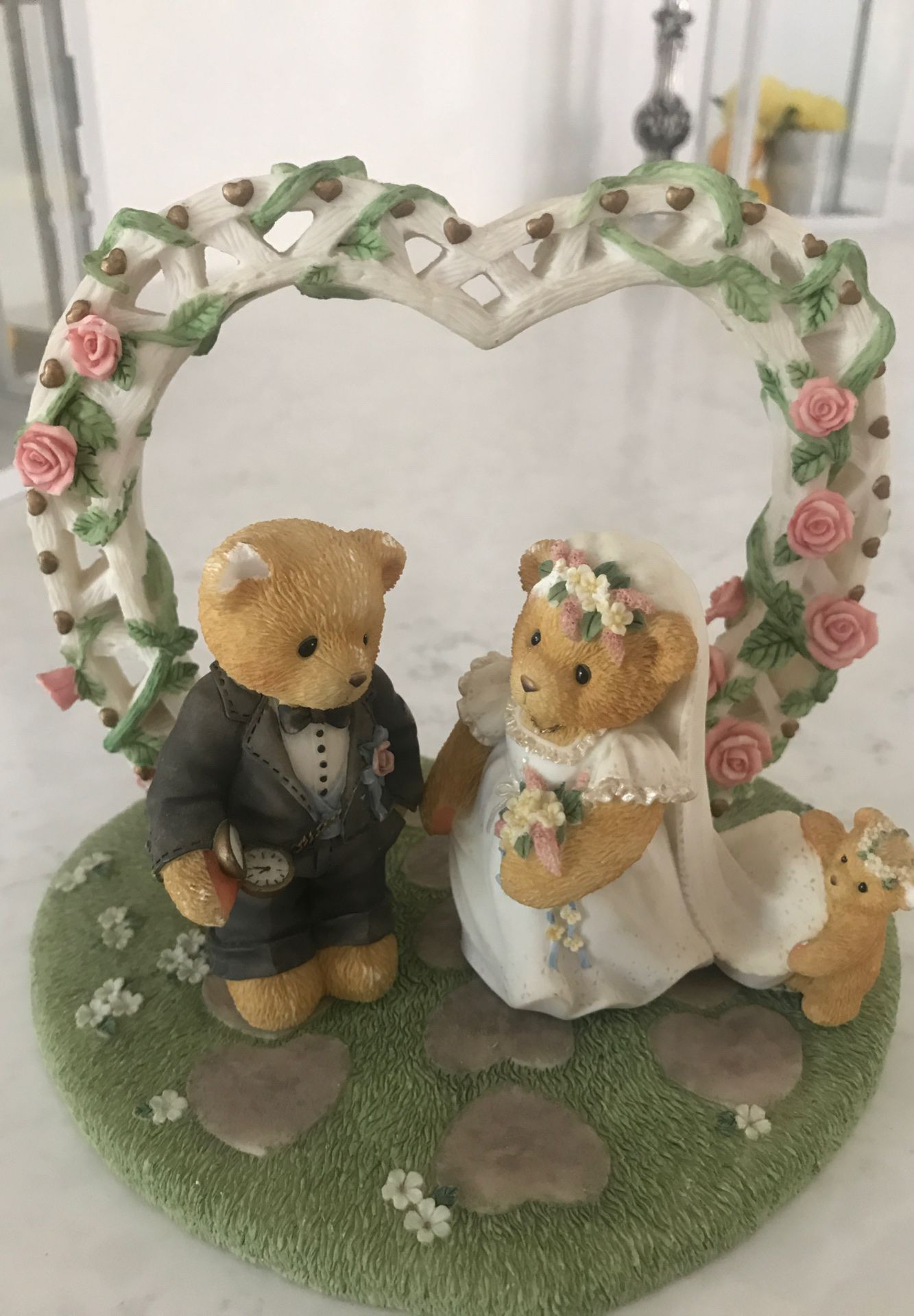 Cherished Teddies Groom To -be / Beautiful and bearly blushing. 1998 Collection.