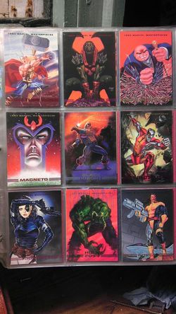 1993 skybox marvel super heroes trading cards