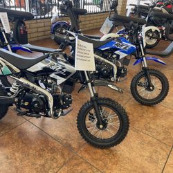 Kids Dirt Bikes And Motorcycles EZ Finance!