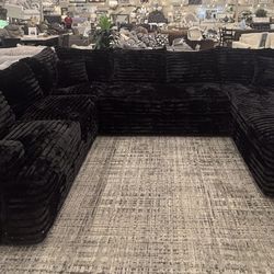 Beautiful Corduroy Sectional 