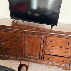 Heavy dresser real wood