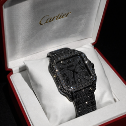 Cartier Watch (moissanite)