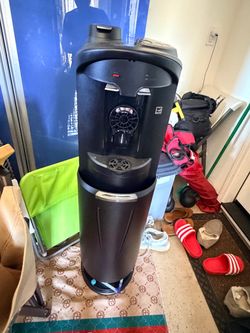 Black Bottom-Load Water Cooler Dispenser