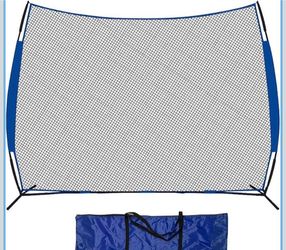 Baseball Pitching Barrier Nets -12 X 9 FT Softball Batting Protector for Backyard Garage Player Athl