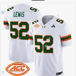 Brand New Ray Lewis College Jersey  #52