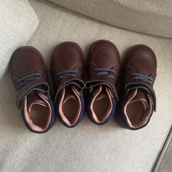 STRIDE RITE KID’S SRTECH ANDERS BOOT BROWN - SIZE 8 And 8.5