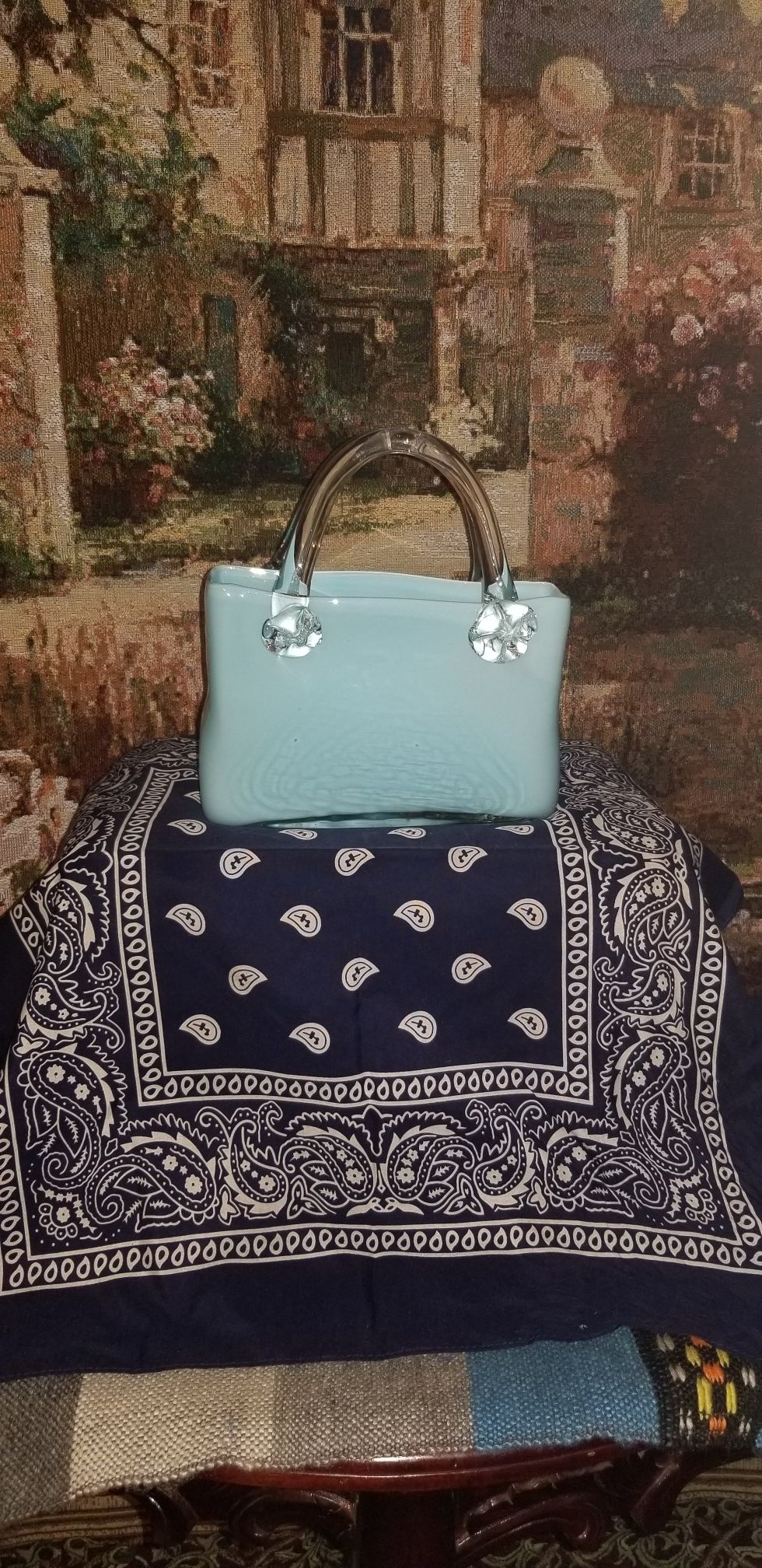 GLASS PURSE