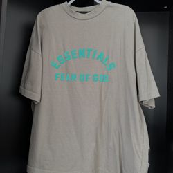 Fear of God Essentials Oversized Logo Graphic Tee