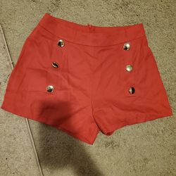 High waist sailor shorts