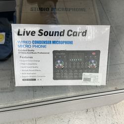 Live Sound Card