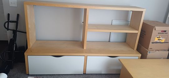 Ikea brand wood tan color