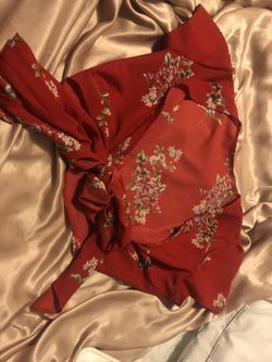 Two piece skirt and crop top set