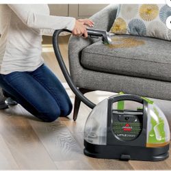 ♥️BISSELL Little Green Multi-Purpose Portable Carpet ,Car ,Upholstery Cleaner(STRONG SUCTION LARGE TANK♥️ 