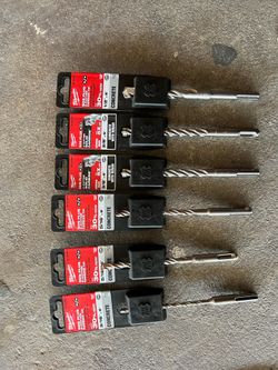 Milwaukee SDS-Plus Carbide Concrete Drill Bits Assorted Set