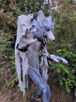 Halloween Werewolf Animatronics