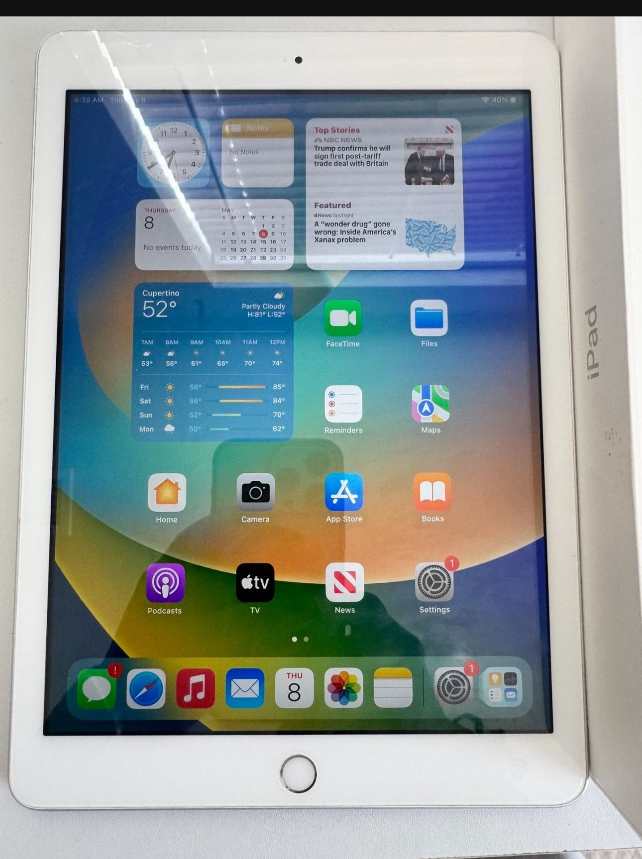 Pristine iPad Air 32gb-$120