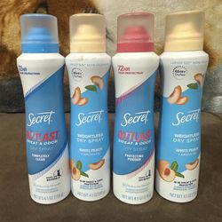 Secret Or Men’s Dove 2 For $12 