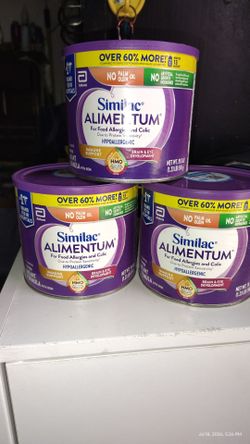 Similac Alimentum With 2'-FL HMO, Hypoallergenic Infant Formula Powder, 19.8-oz Value Can