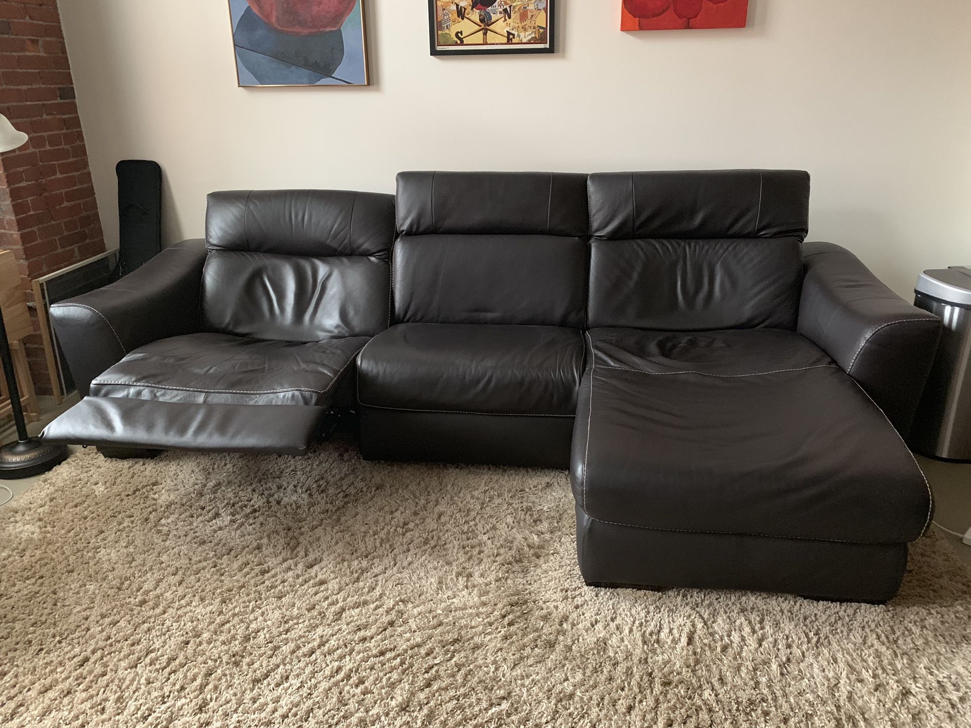 Leather Sofa