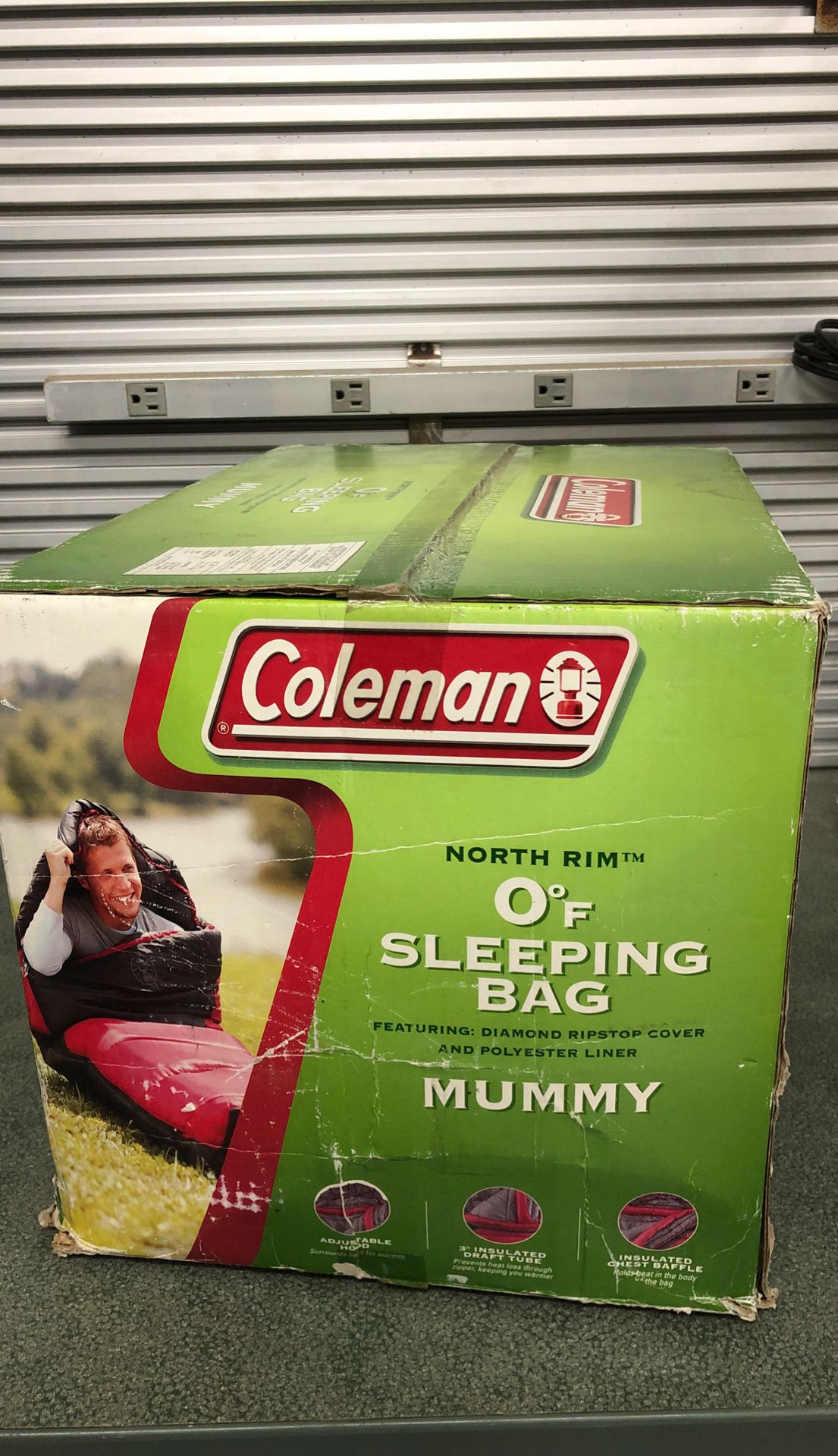 Coleman North Rim 0 degree mummy sleeping bag