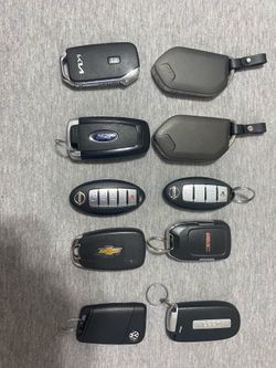 Car replacement keys,