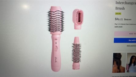 Mermade interchangeable blow dry brush new in box