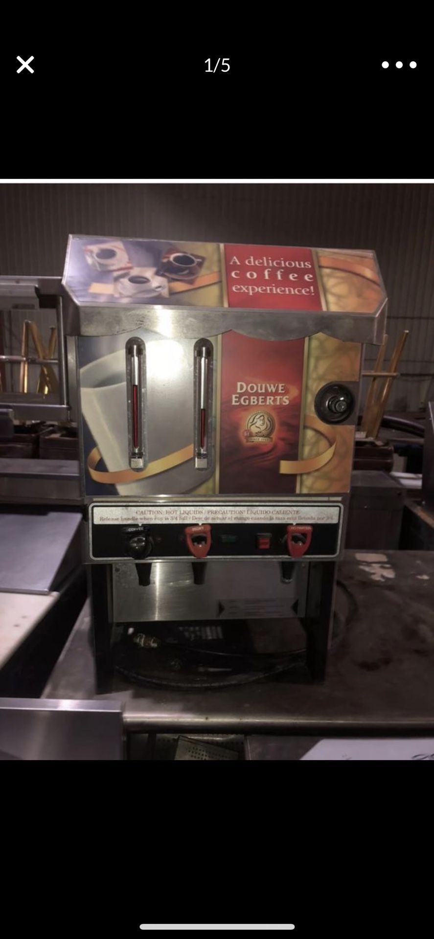 CORNELIUS DOUWE EGBERTS LIQUID COFFEE COFFEE DISPENSER CAF300K
