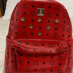 MCM, Bags, Reall Authentic Mcm Pink Backpack