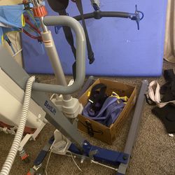 BestCare Best Lift Full Electric Patient Lift / Hoyer Lift With 2 Slings 