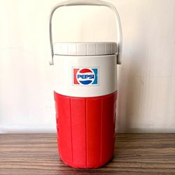 Vintage Coleman Pizza Hut "Relief Pitcher" Pepsi Jug, 1/2 Gal