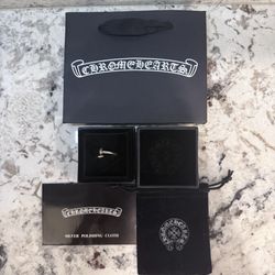 Chrome Hearts Silver Nail Ring