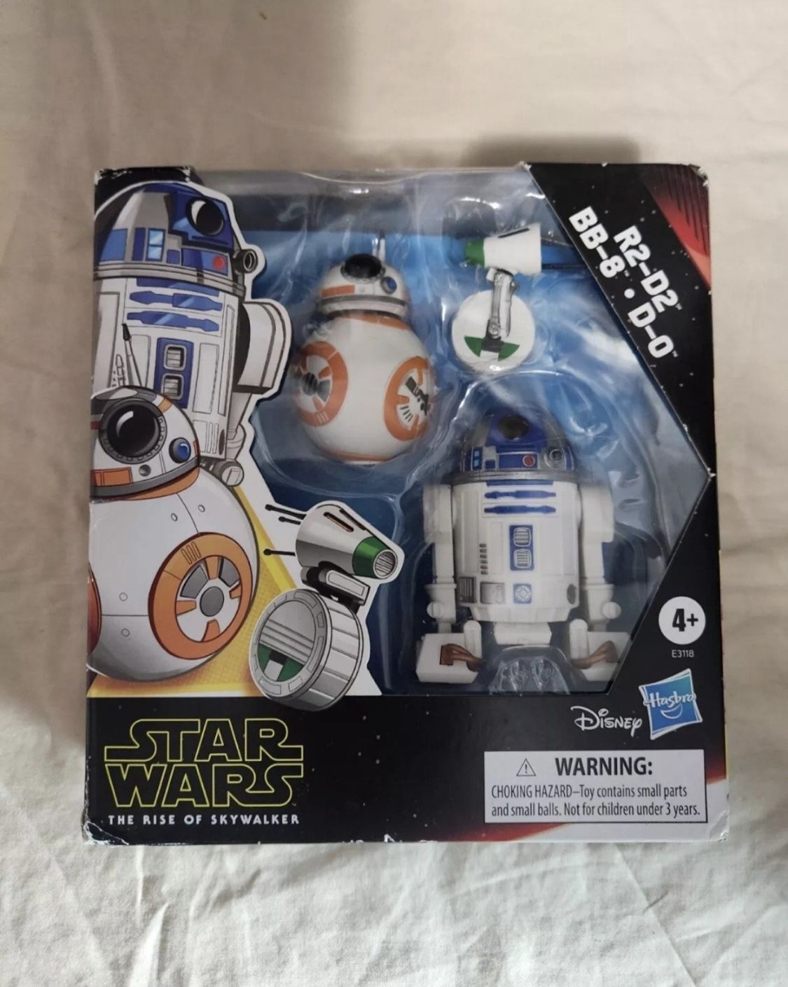 Disney Star Wars RISE of SKYWALKER Galaxy Adventures Set R2-D2 & BB-8 D-0 NIB