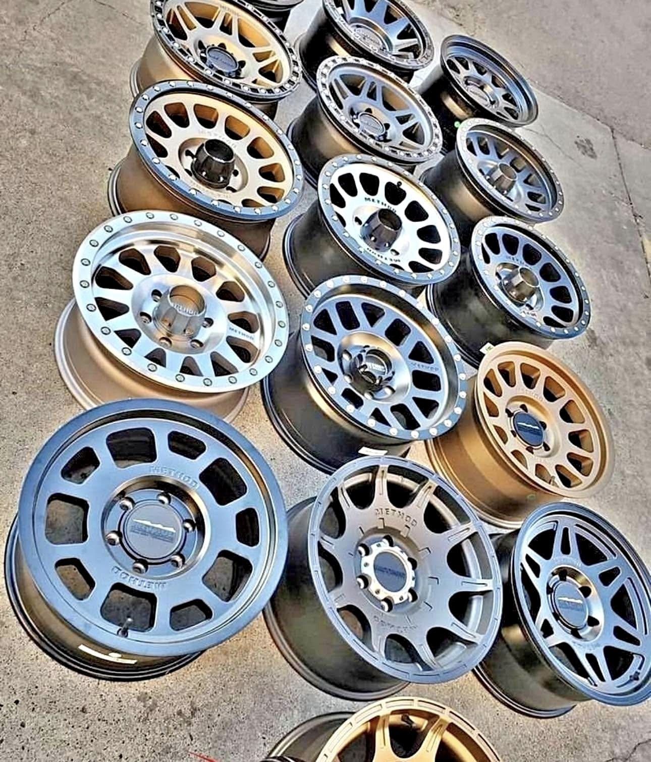 Method SALE Rims Wheels Tires Chevy Tahoe Silverado Toyota Tacom 4Runner Tundra 6x5.5 5x150 6x135-