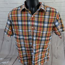 Old Navy Plaid Shirt Size M