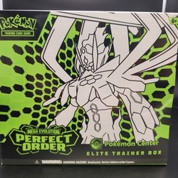 Perfect Order Pokemon Center Etb