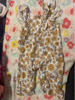 Rabbit Bear Girls Jumpsuit