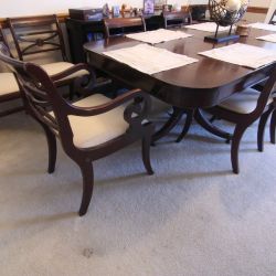 Dining Room Table With 8 Chairs 250 OBO