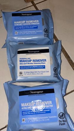 Neutrogena make up remover wipes