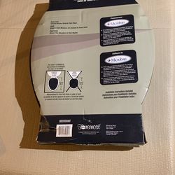 Foremost Elongated Brown Espresso Toilet Seat Open Box Never Used