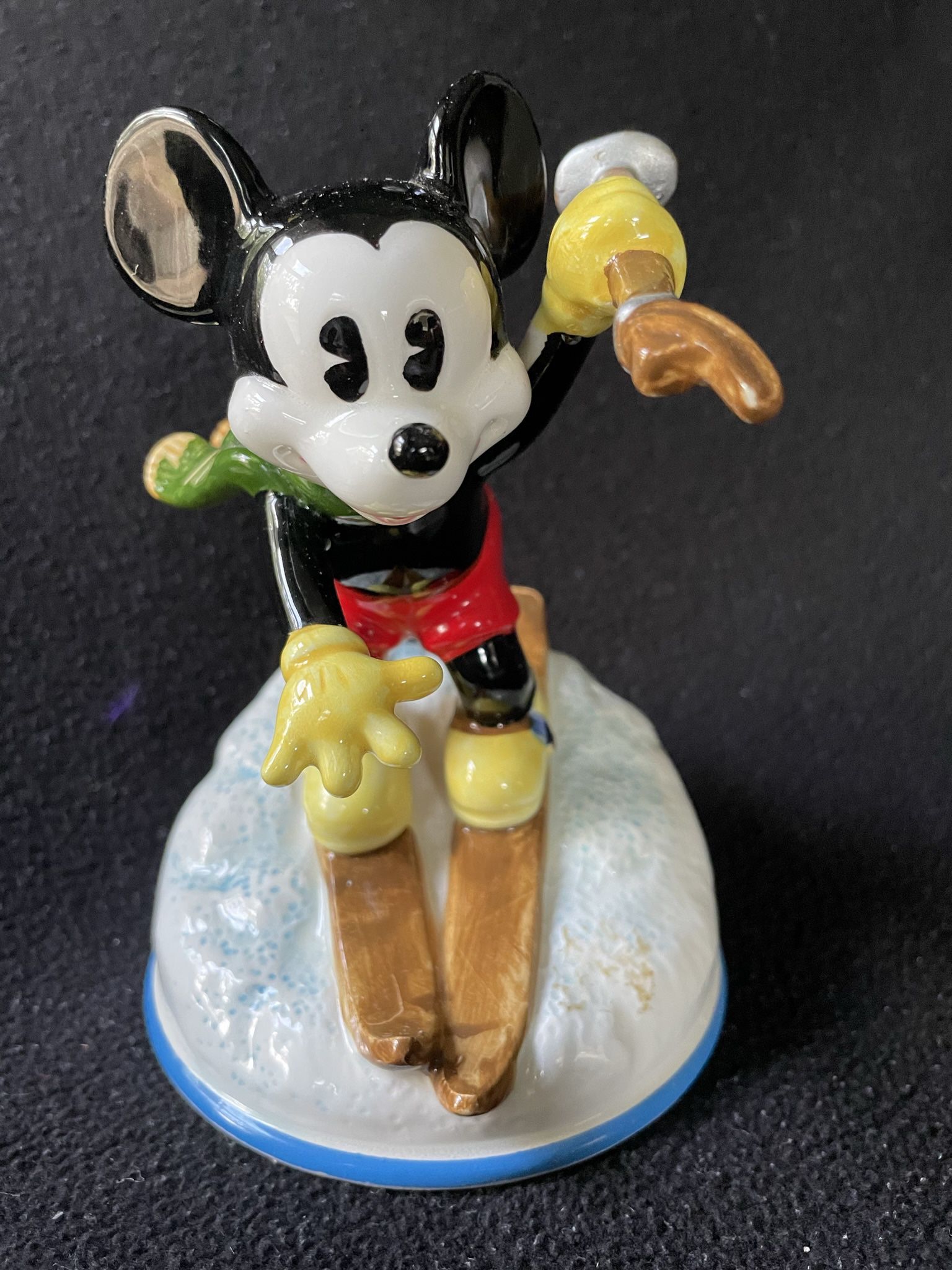 Mickey Mouse Porcelain Figure