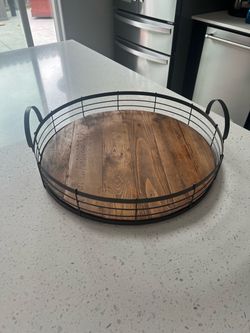 Large Wood Tray