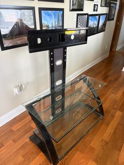 Floor TV stand