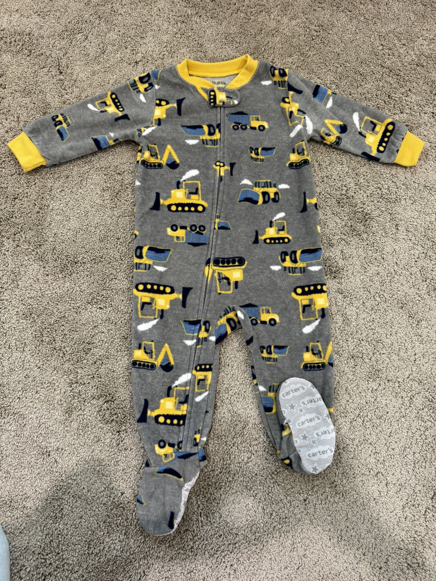 Carter’s Fleece Pajama. 12M. $2.