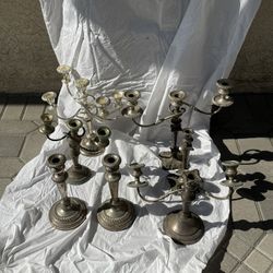 Vintage Candelabras 