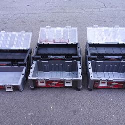 Husky Connect Stackable Portable Tool Boxes