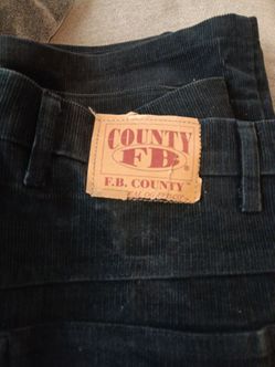 Old school corduroy fb county pants