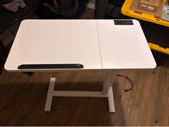 Powered Standing Desk on Wheels
