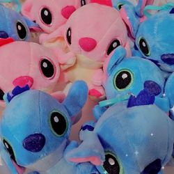 Stitch Plushie Keychain 