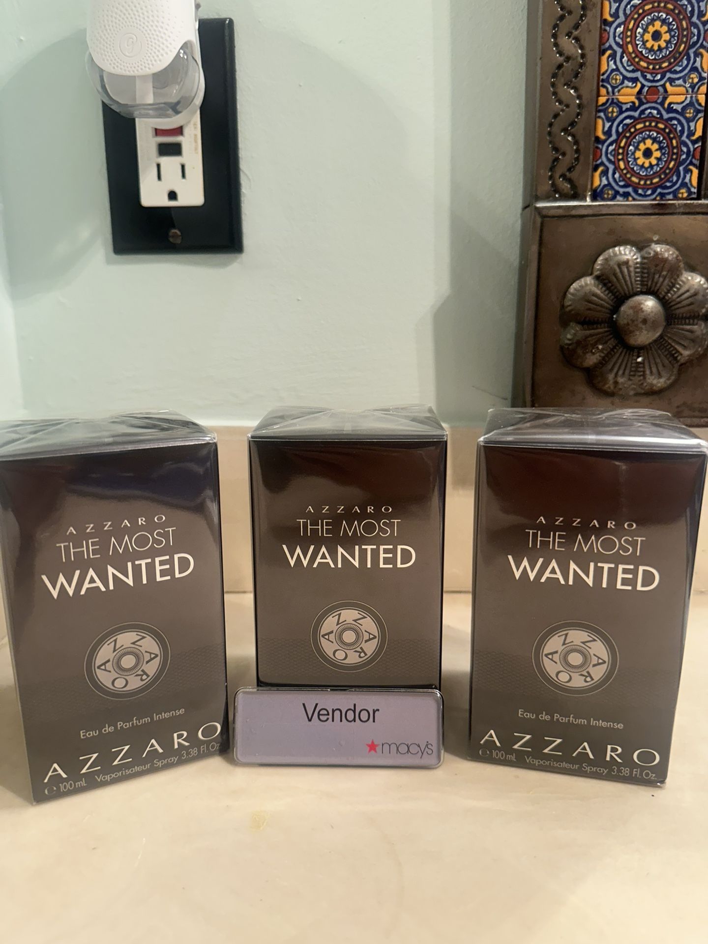 Azzaro The Most Wanted EDP Intense 3.3oz - Long-Lasting Men's Fragrance (NEW/ SEALED) Authentic 100%
